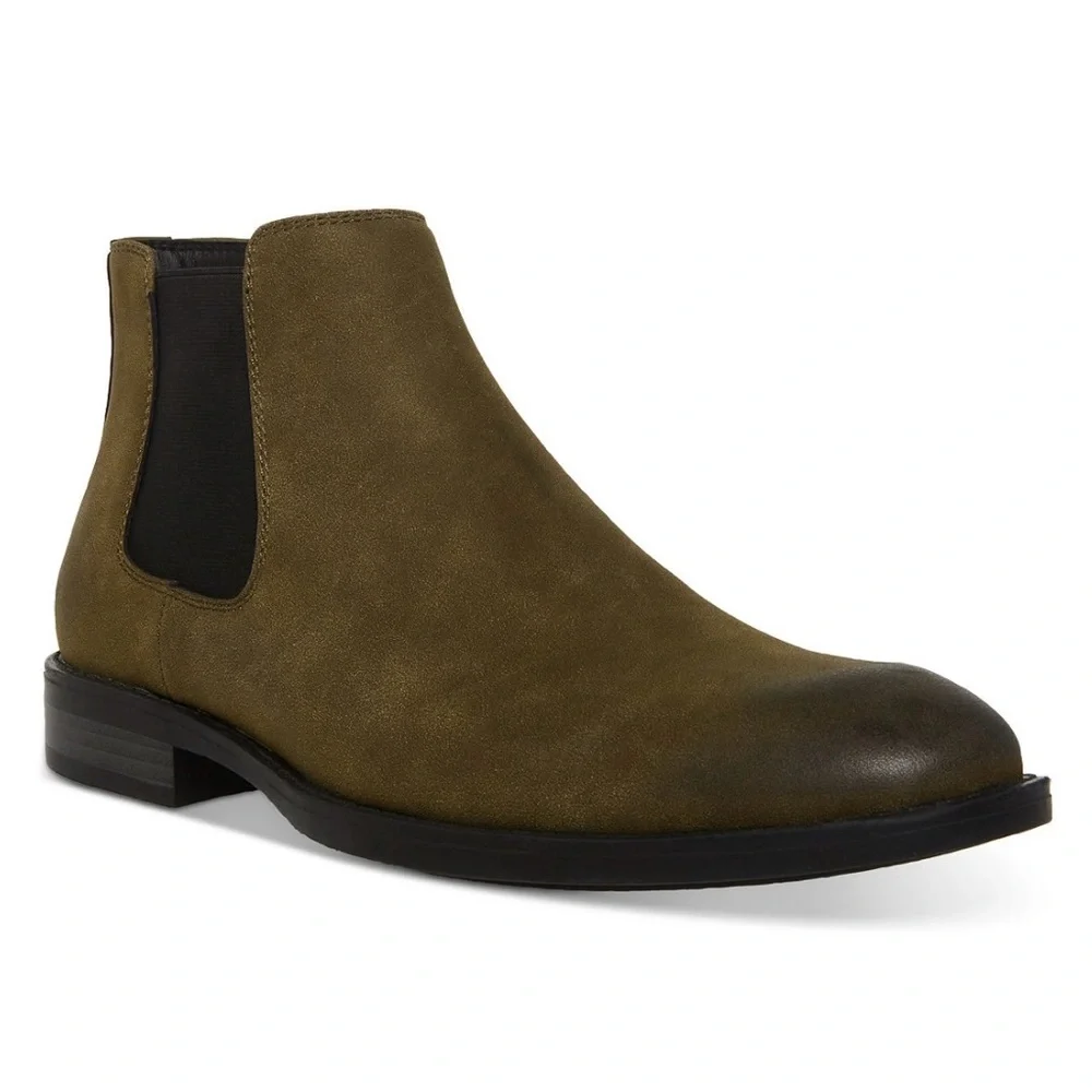 Madden Men's Maxxin Chelsea boot in olive